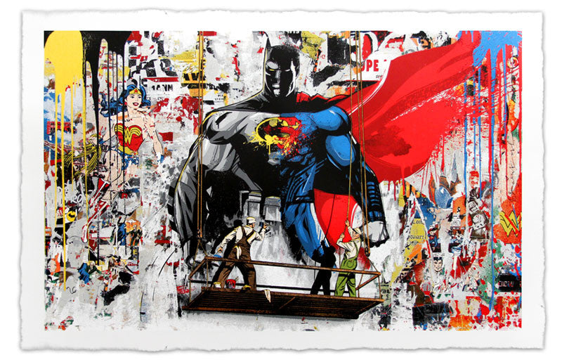 New Release: “Batman VS Superman” by Mr. Brainwash