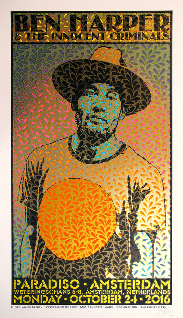 New Release: “Ben Harper & the Innocent Criminals Amsterdam 2016” by Chuck Sperry