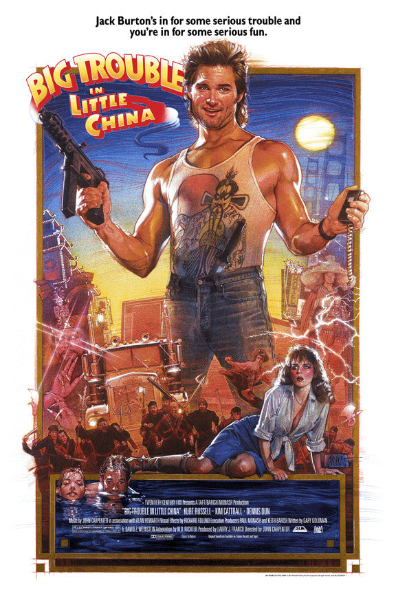 New Release: “Big Trouble In Little China” by Drew Struzan