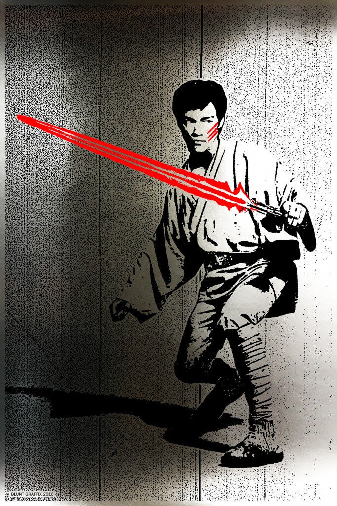 New Release: “Bruce Skywalker” and "Fistful of Ghetto Blasters" by Matt Dye