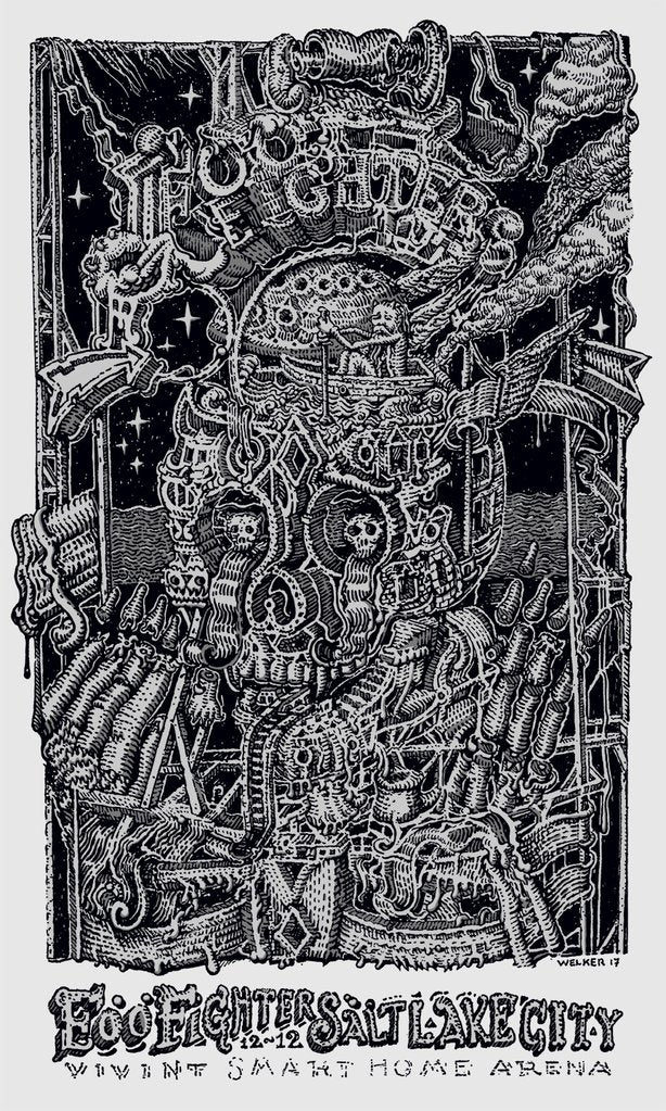 New Release: “Foo Fighters Salt Lake City 2017” by David Welker