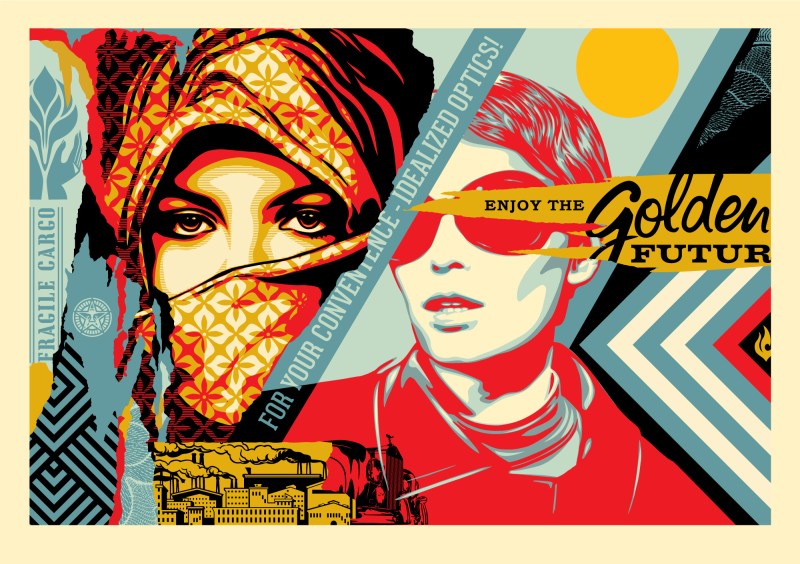 New Release: “Golden Future" by Shepard Fairey