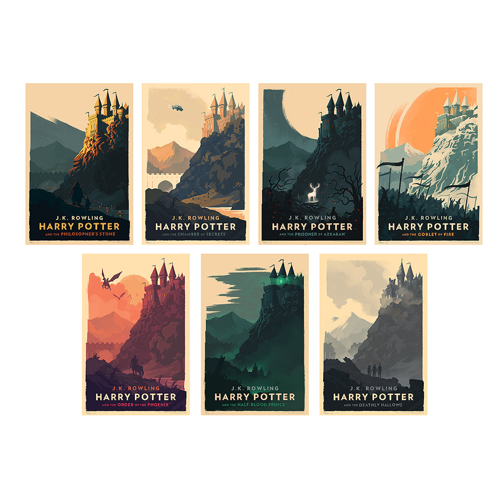 New Release: Harry Potter Series by Olly Moss