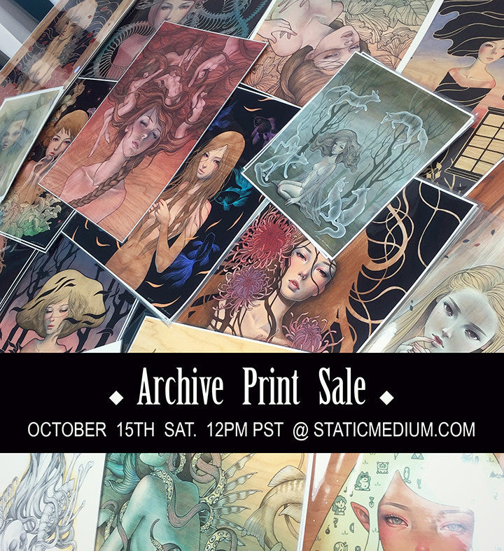 New Release: Audrey Kawasaki Archive Print Sale