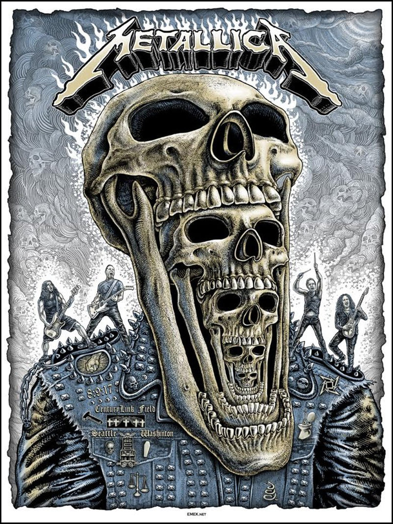 New Release: “Metallica Seattle 2017” by EMEK