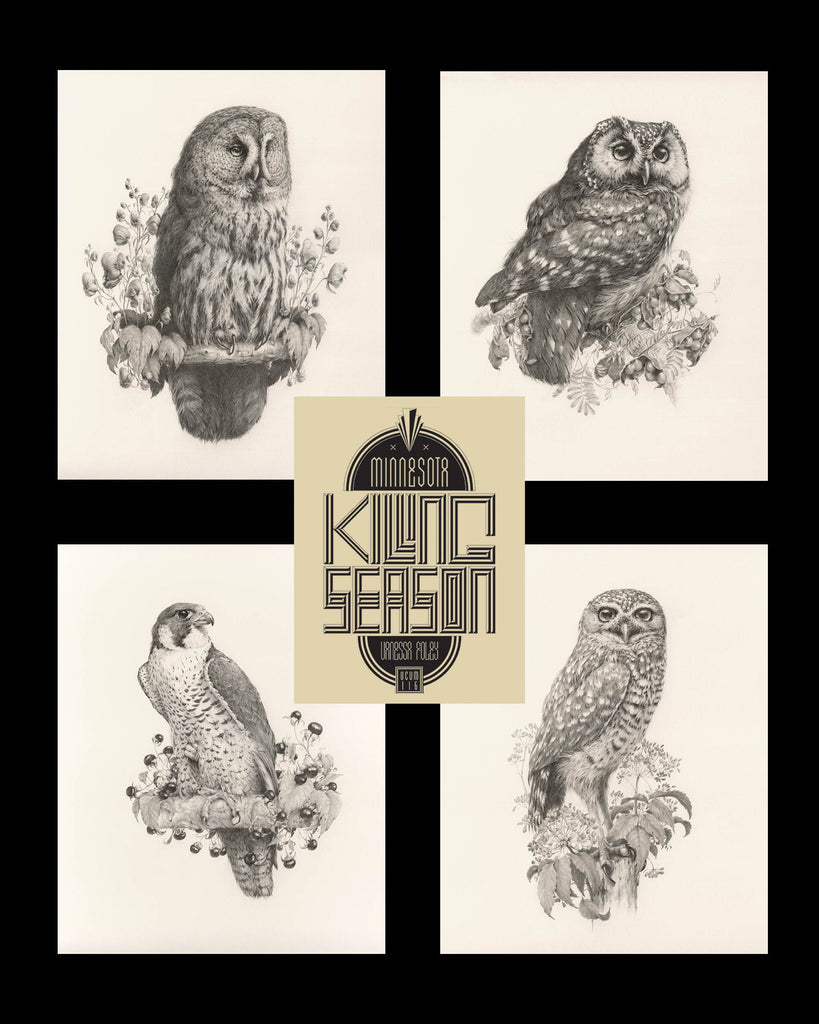 New Release: “Minnesota Killing Season” Print Portfolio by Vanessa Foley