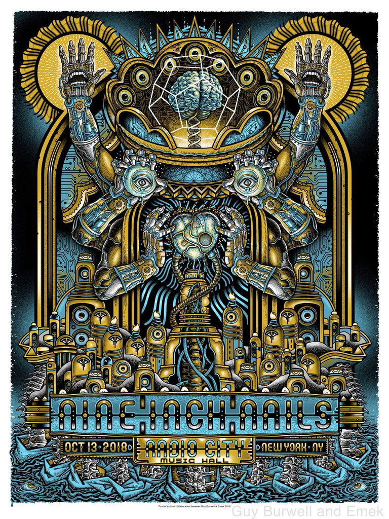 New Release: “NIN New York CIty 2018” by EMEK & Guy Burwell