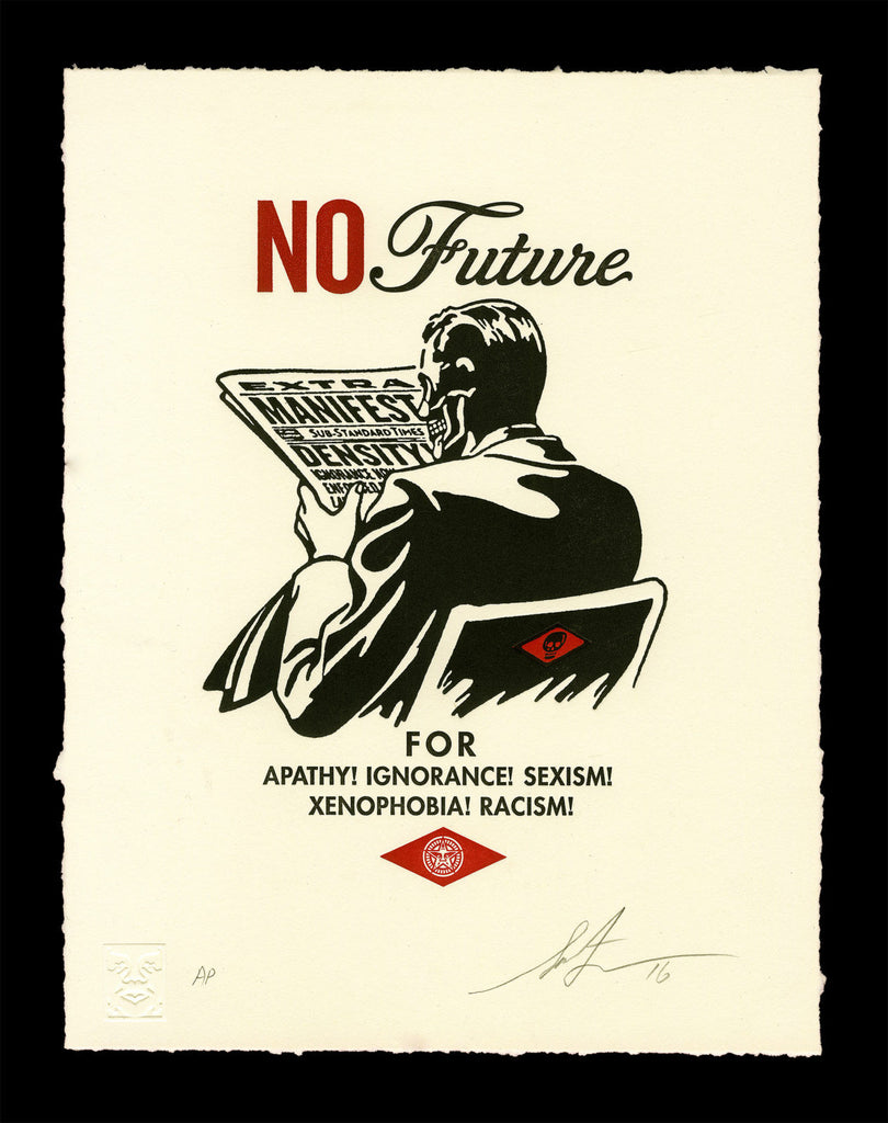 New Release: “No Future” by Shepard Fairey