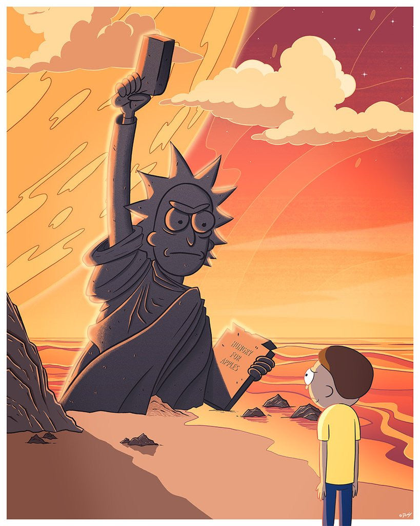 New Release: “Rick and Morty: Hungry for Apples” by Doaly