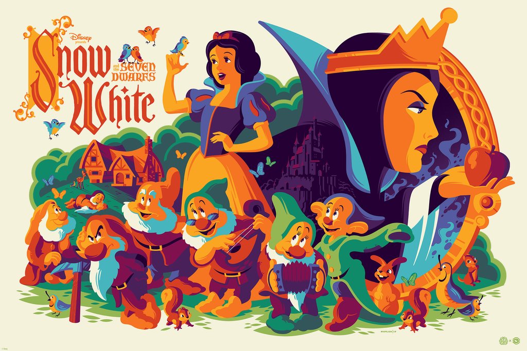 New Release: “Snow White and the Seven Dwarfs” by Tom Whalen