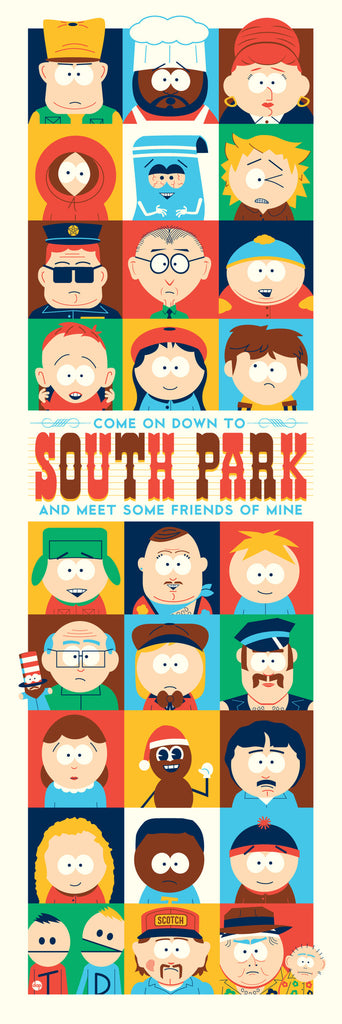 New Release: "Come On Down To South Park And Meet Some Friends Of Mine" by Dave Perillo