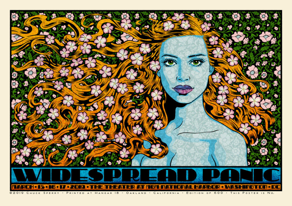 New Release: “Widespread Panic Washington DC 2019” by Chuck Sperry