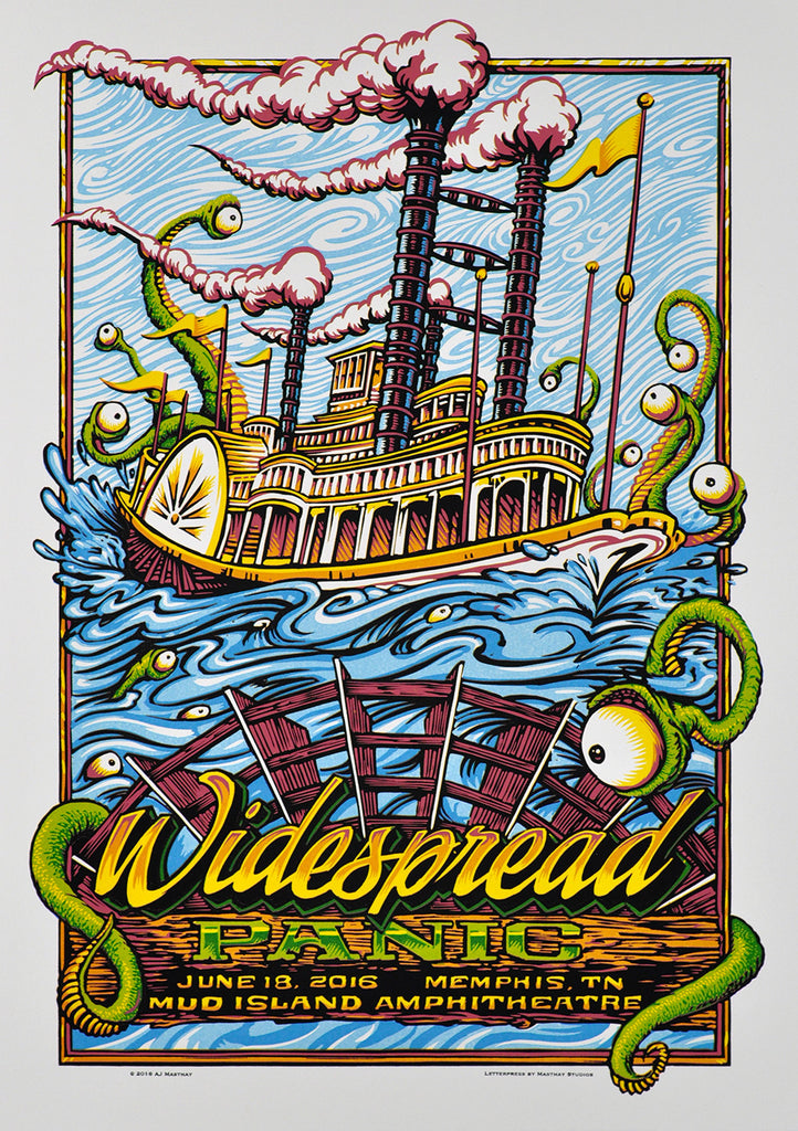 New Release: “Widespread Panic Mud Island” by AJ Masthay