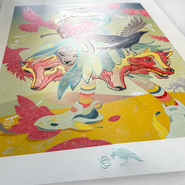 James Jean - "Raven" 1st Edition - 2023 (Detail 10)