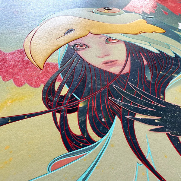 James Jean - "Raven" 1st Edition - 2023 (Detail 2)
