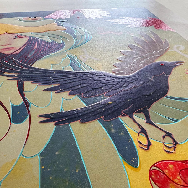 James Jean - "Raven" 1st Edition - 2023 (Detail 3)