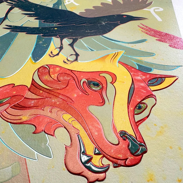 James Jean - "Raven" 1st Edition - 2023 (Detail 4)