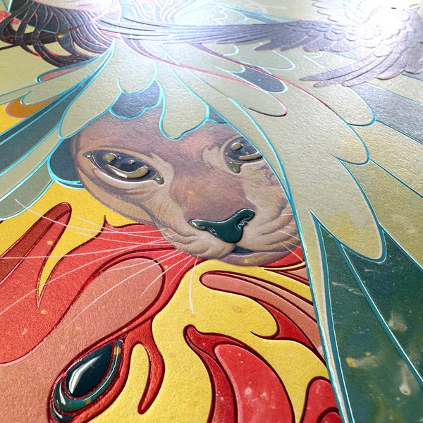 James Jean - "Raven" 1st Edition - 2023 (Detail 6)
