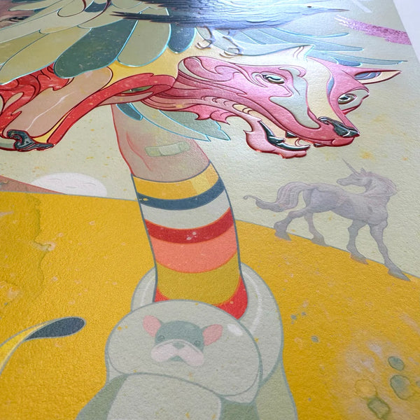 James Jean - "Raven" 1st Edition - 2023 (Detail 7)