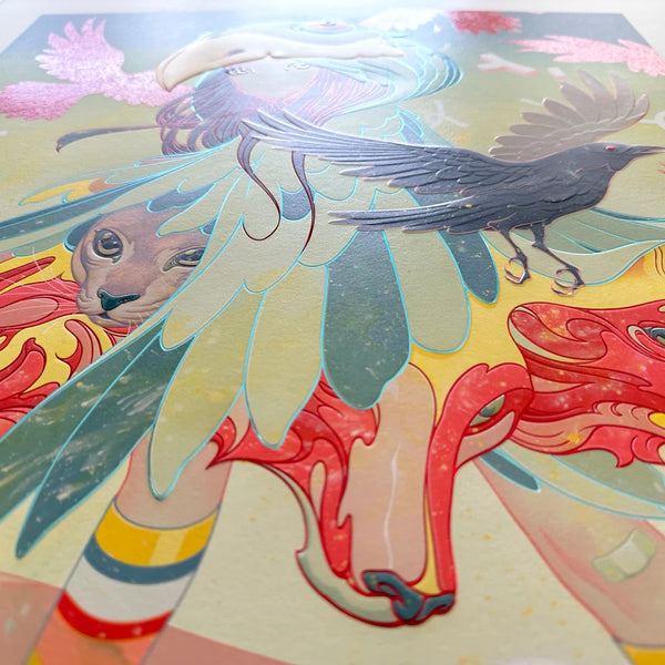 James Jean - "Raven" 1st Edition - 2023 (Detail 8)