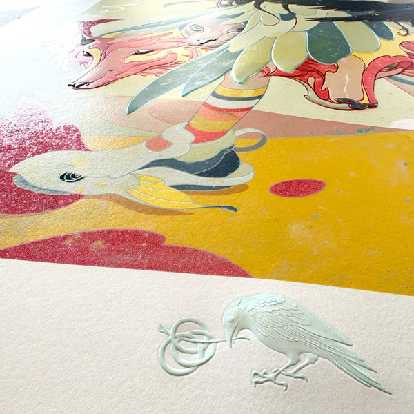 James Jean - "Raven" 1st Edition - 2023 (Detail 9)