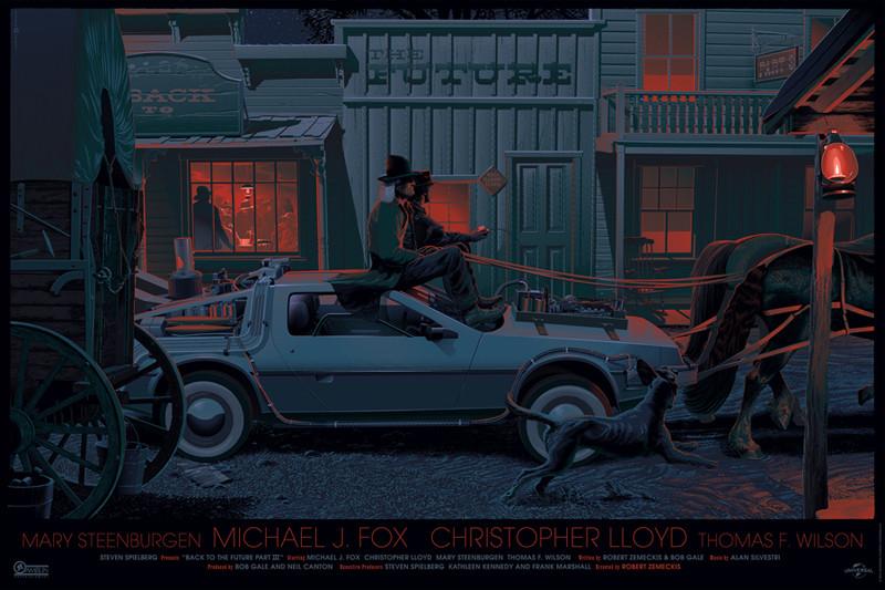 Laurent Durieux - "Back to the Future Part III" Variant - 2014