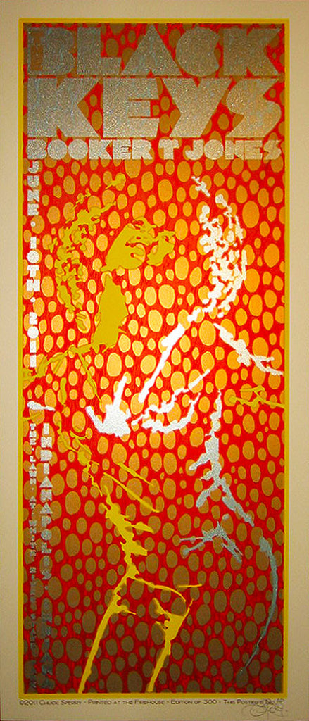 Chuck Sperry - "Black Keys Indianapolis" 1st Edition - 2011