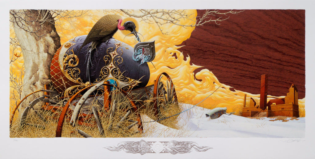 Aaron Horkey - "Croatoan" 1st Edition - 2014