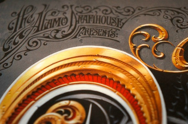 Aaron Horkey - "Dead Man" 1st Edition - 2009 (Detail 1)