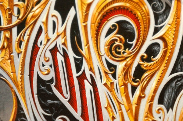 Aaron Horkey - "Dead Man" 1st Edition - 2009 (Detail 3)