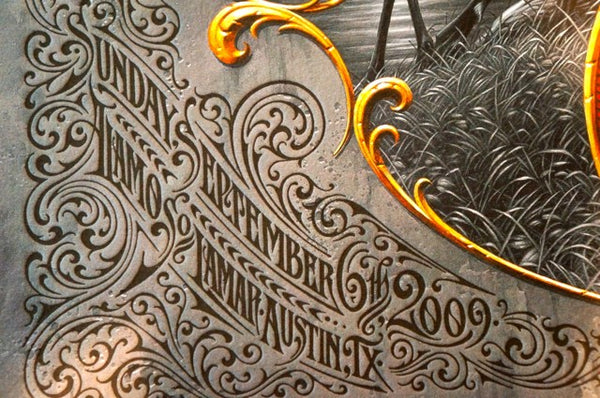 Aaron Horkey - "Dead Man" 1st Edition - 2009 (Detail 5)