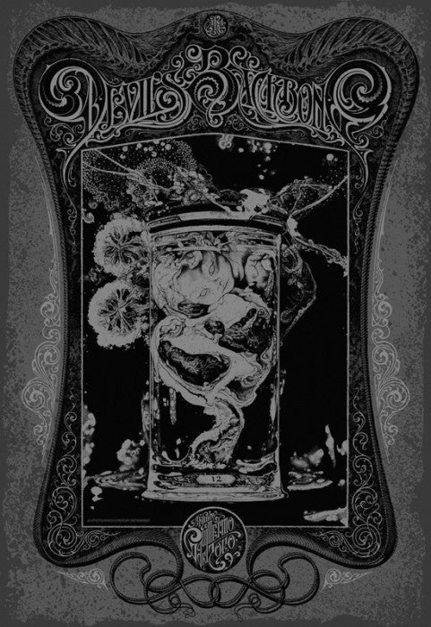 Aaron Horkey & Vania Zouravliov - "The Devil's Backbone" Grey Variant - 2011