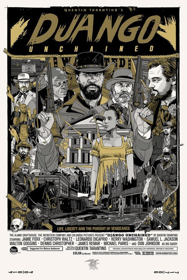 Tyler Stout - "Django Unchained" Signed Variant - 2013