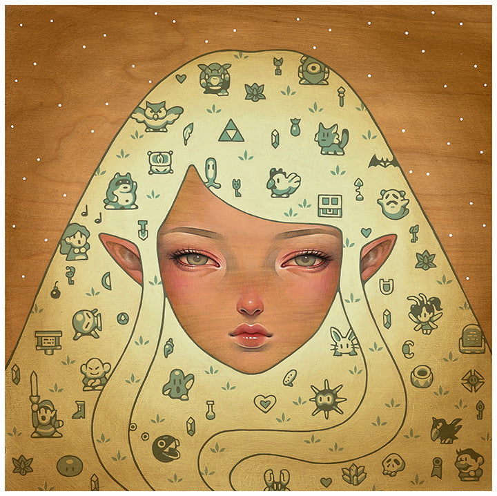 Audrey Kawasaki - "Dreaming of Koholint Island" 1st Edition - 2016