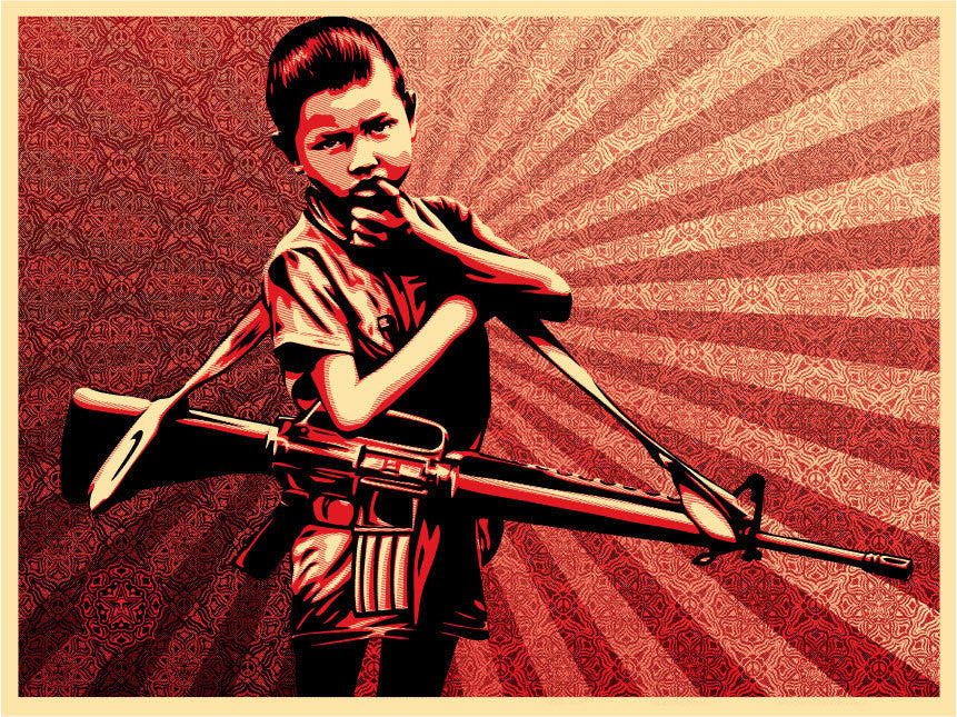 Shepard Fairey - "Duality of Humanity 5" 1st Edition - 2009