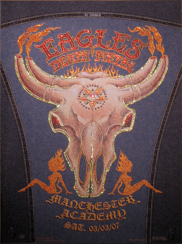 EMEK - "Eagles of Death Metal Manchester" 1st Edition - 2007