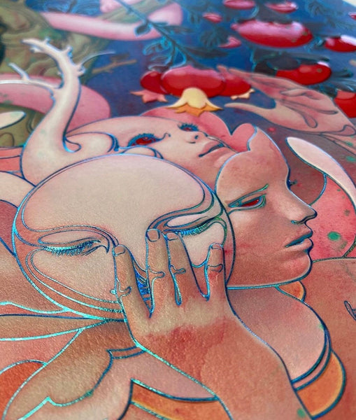 James Jean - "Eden" 1st Edition - 2020 (Detail 1)