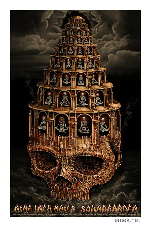 EMEK - "NIN Soundgarden Northwest" Artist Edition - 2014