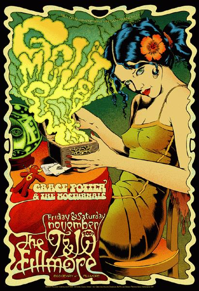 Chuck Sperry - "Gov't Mule San Francisco" 1st Edition - 2007