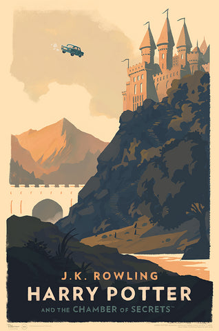 Olly Moss - "Harry Potter and the Chamber of Secrets" 1st Edition - 2016