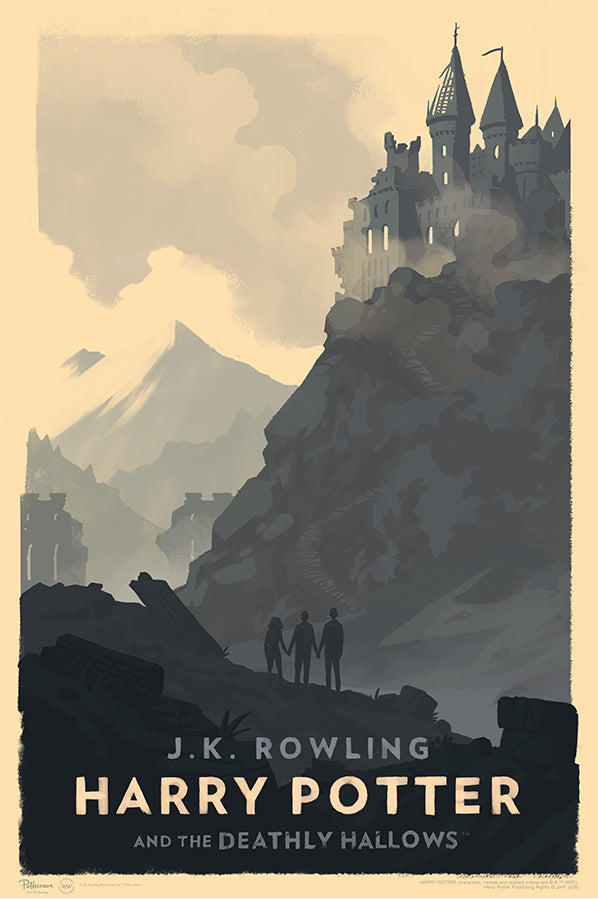 Olly Moss - "Harry Potter and the Deathly Hallows" 1st Edition - 2016