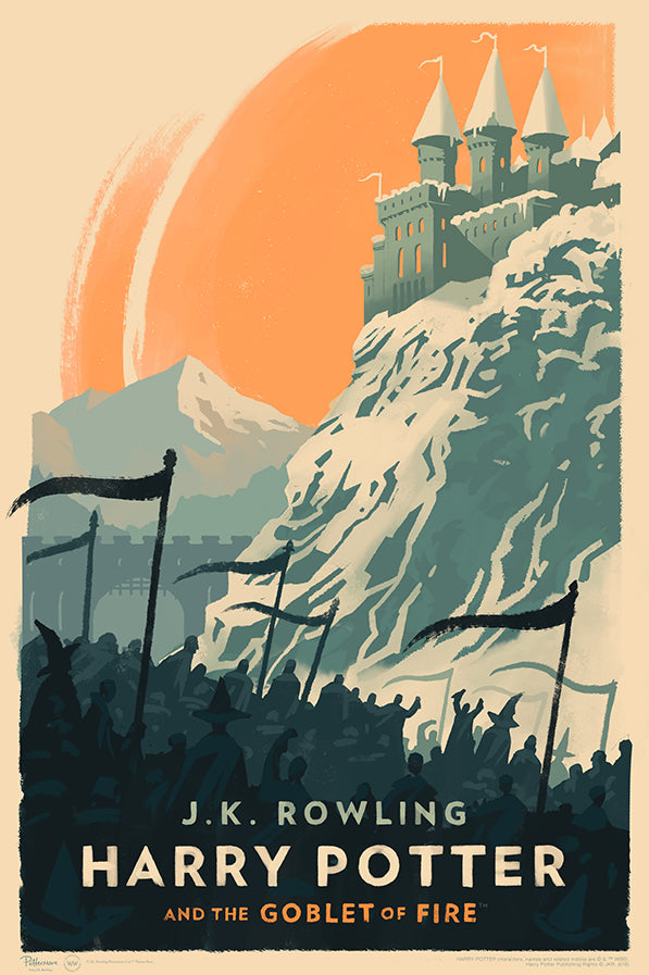 Olly Moss - "Harry Potter and the Goblet of Fire" 1st Edition - 2016