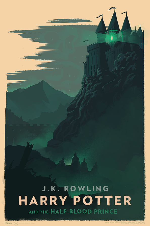 Olly Moss - "Harry Potter and the Half-Blood Prince" 1st Edition - 2016
