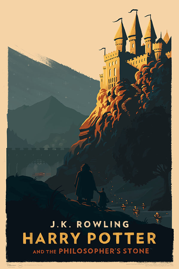 Olly Moss - "Harry Potter and the Philosopher's Stone" 1st Edition - 2016
