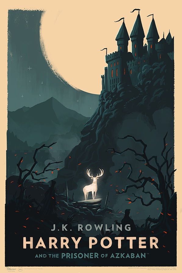 Olly Moss - "Harry Potter and the Prisoner of Azkaban" 1st Edition - 2016