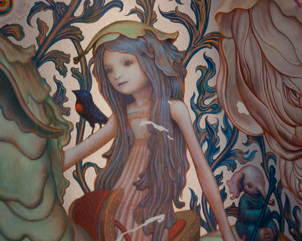 James Jean - "Horse IV" 1st Edition - 2015 (Detail 1)