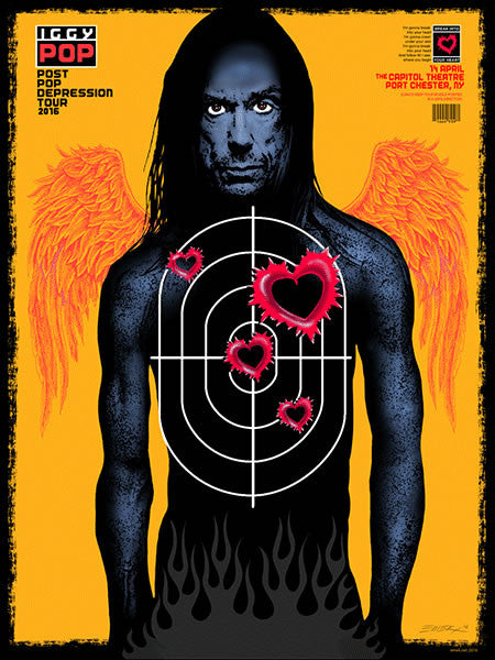 EMEK - "Iggy Pop Port Chester" Artist Edition - 2016