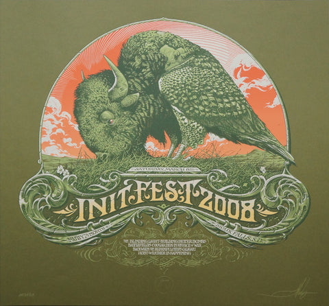 Aaron Horkey - "Init Fest Sioux Falls" Artist Edition - 2008