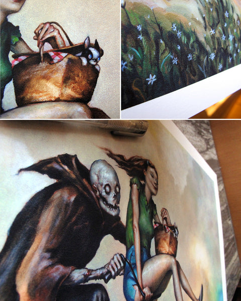 Esao Andrews - "Joyride to Nettles Summit" 1st Edition - 2012 (Detail 1)