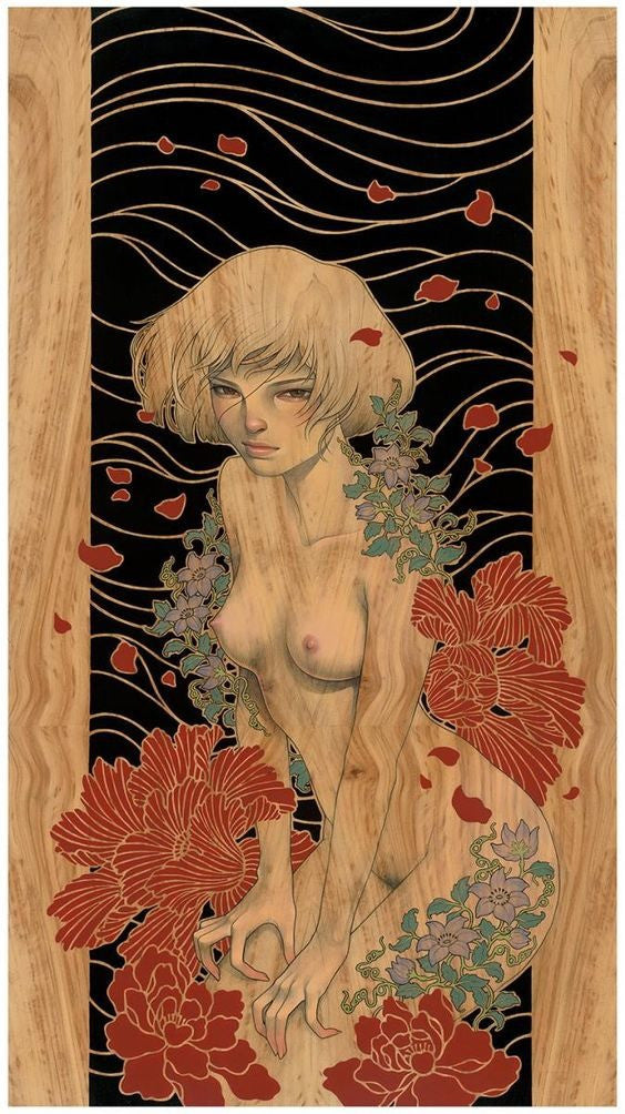 Audrey Kawasaki - "Manic" 1st Edition - 2014